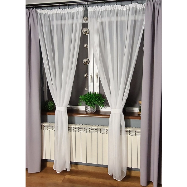 Firana balkonowa lub na taras M399-1